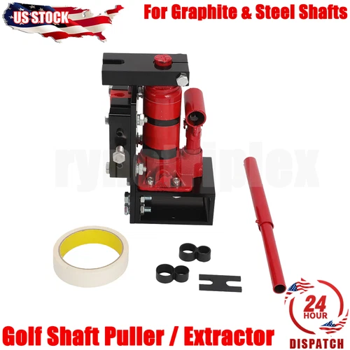 Golf Club Shaft Puller /Extractor For Graphite & Steel Shafts Tool 6061 Aluminum
