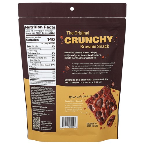 Brownie Brittle®, Chocolate Chip, 5 oz (142 g) - Bild 2 von 2