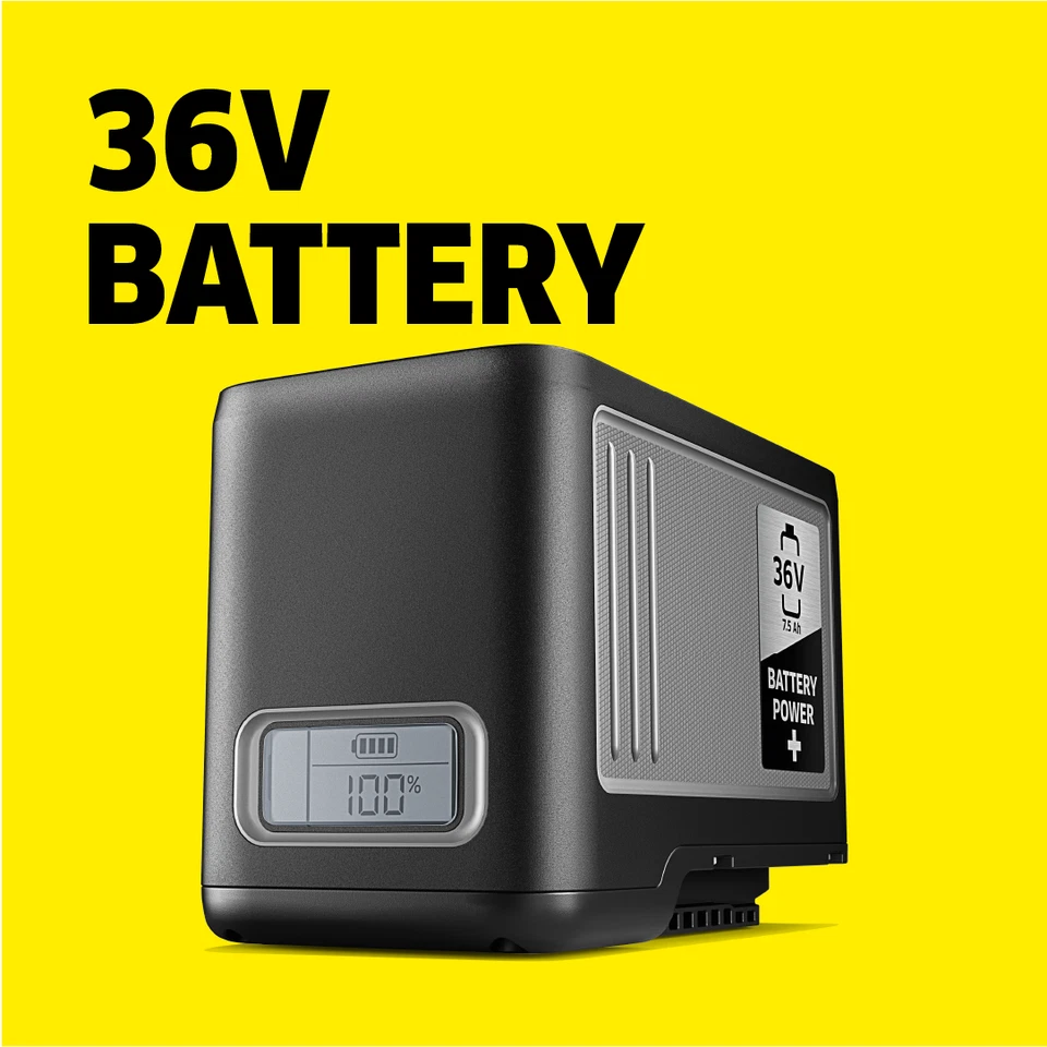 Batería de iones de litio Karcher 36V 7,5Ah para aspiradora mochila batería BVL 5/1 Foto 2 de 4