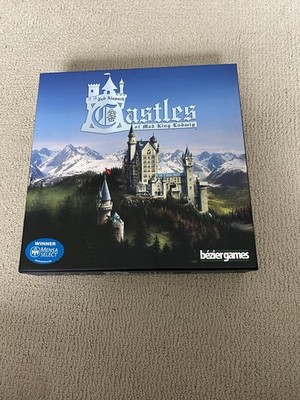 Castles of Mad King Ludwig Board Game Complete Set Bezier Games