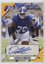 2021 Leaf Pro Set College Auto Gold Darian Kinnard #PS-DK1 Auto 0rd2