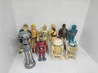 10 Vintage Star Wars Action Figures. No Accessories