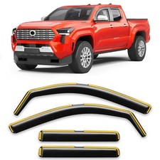 In-Channel Window Rain Guards Fit for Toyota Tacoma Double Cab 2024 2025 2026...