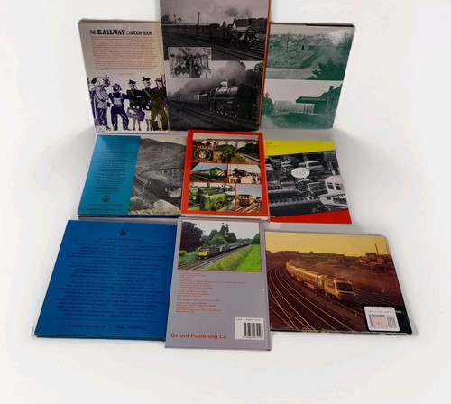 9 x Vintage Steam Train & Old Railway Locomotive Book Bundle Diesel GB O3 - Picture 2 of 4