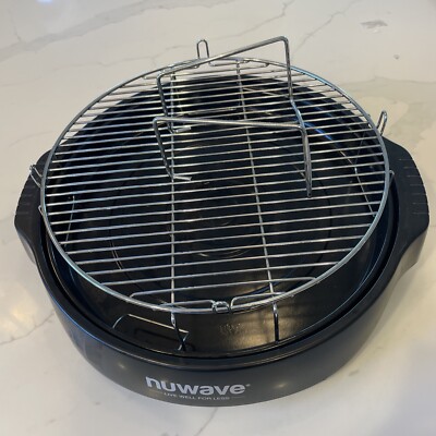 Nuwave Pro Plus 20621 Oven Black with all Accessories! USED Tested For Power