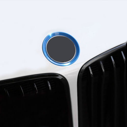 1x Car Front Rear Hood Logo Surrounding Ring Aluminum For BMW 82mm/74mm Emblem - Picture 4 of 24