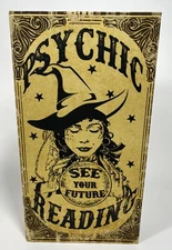 PSYCHIC Halloween NEW!!! NESTING DISPLAY Faux BOOK STORAGE BOX Haunted PALMISTRY