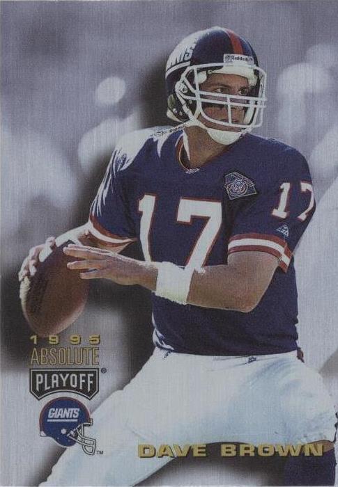 1995 Playoff Absolute - Dave Brown #9 for sale online | eBay