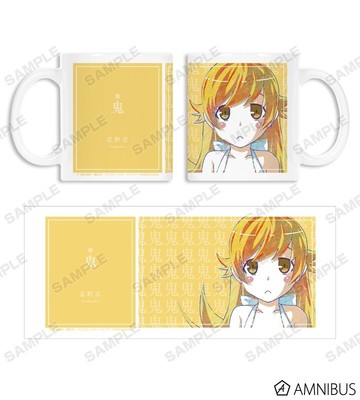 Zoku Owarimonogatari Monogatari Series Ani-Art Mug AMNIBUS Shinobu Oshino New