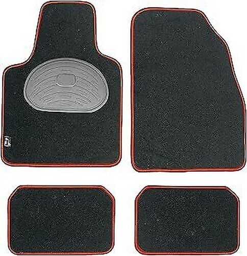 Pool Line 610304 Jgo Premium Alfombrillas Tacón Protector Goma - Negro
