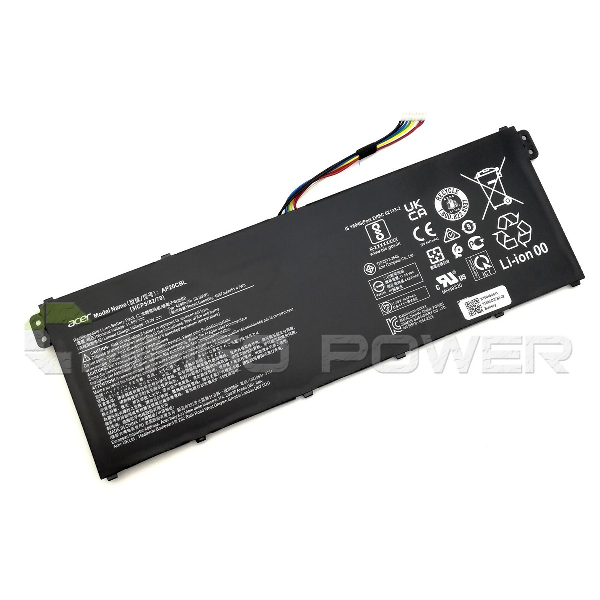 New Genuine AP20CBL OEM Battery for Acer Aspire 5 A515-45 Swift