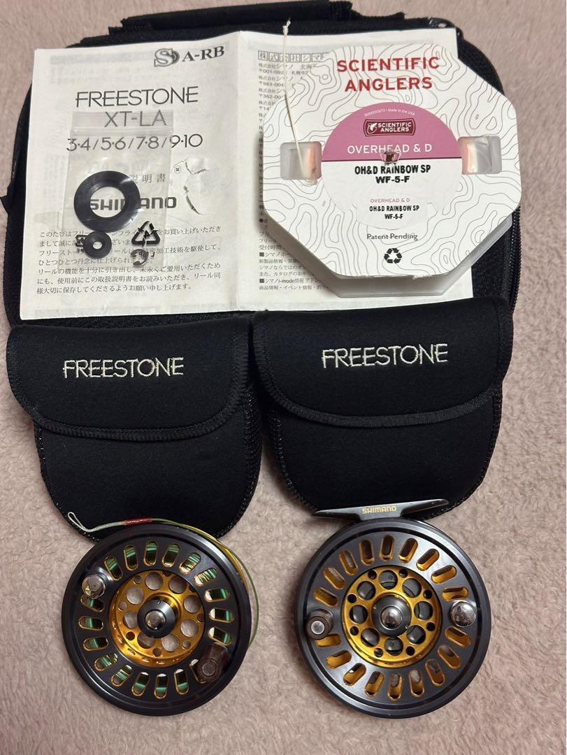 SHIMANO FREESTONE LA 7・8 フライリール シマノ BROOKSTONE#10とFREESTONE LA7-8 - LOOPERS