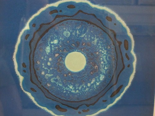 HIROYUKI TAJIMA Signed Limited Edition Abstract Woodblock Print PROFOUND CIRCLE - Picture 3 of 6