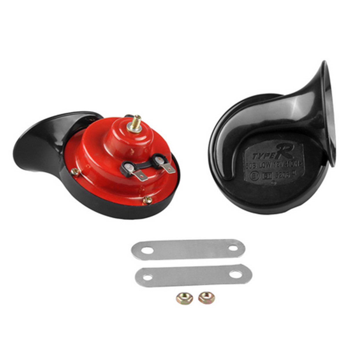 105DB Car Horn Air Twin Snail Set Loud Dual Two Tone Fittings For Truck Van Boat