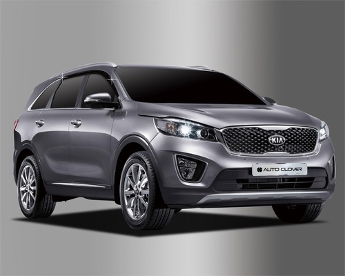 Smoke Tinted Weathershields 4p for 2015-2018 KIA All New Sorento Si SLi Platinum - Picture 12 of 12