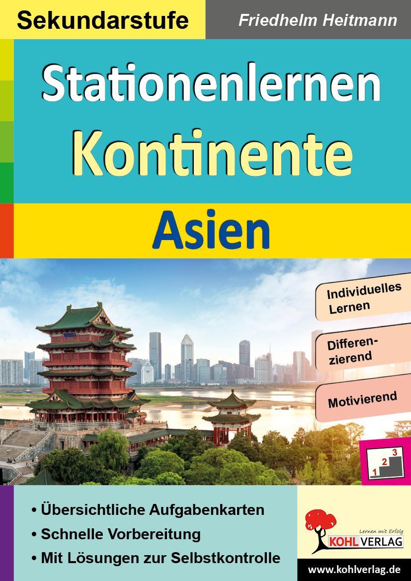 Thumbnail - Stationenlernen Kontinente / Asien | Heitmann, Friedhelm