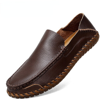 Men's Casual Shoes Leather LoafersMoccasins Breathable Slip on Driving Shoes  