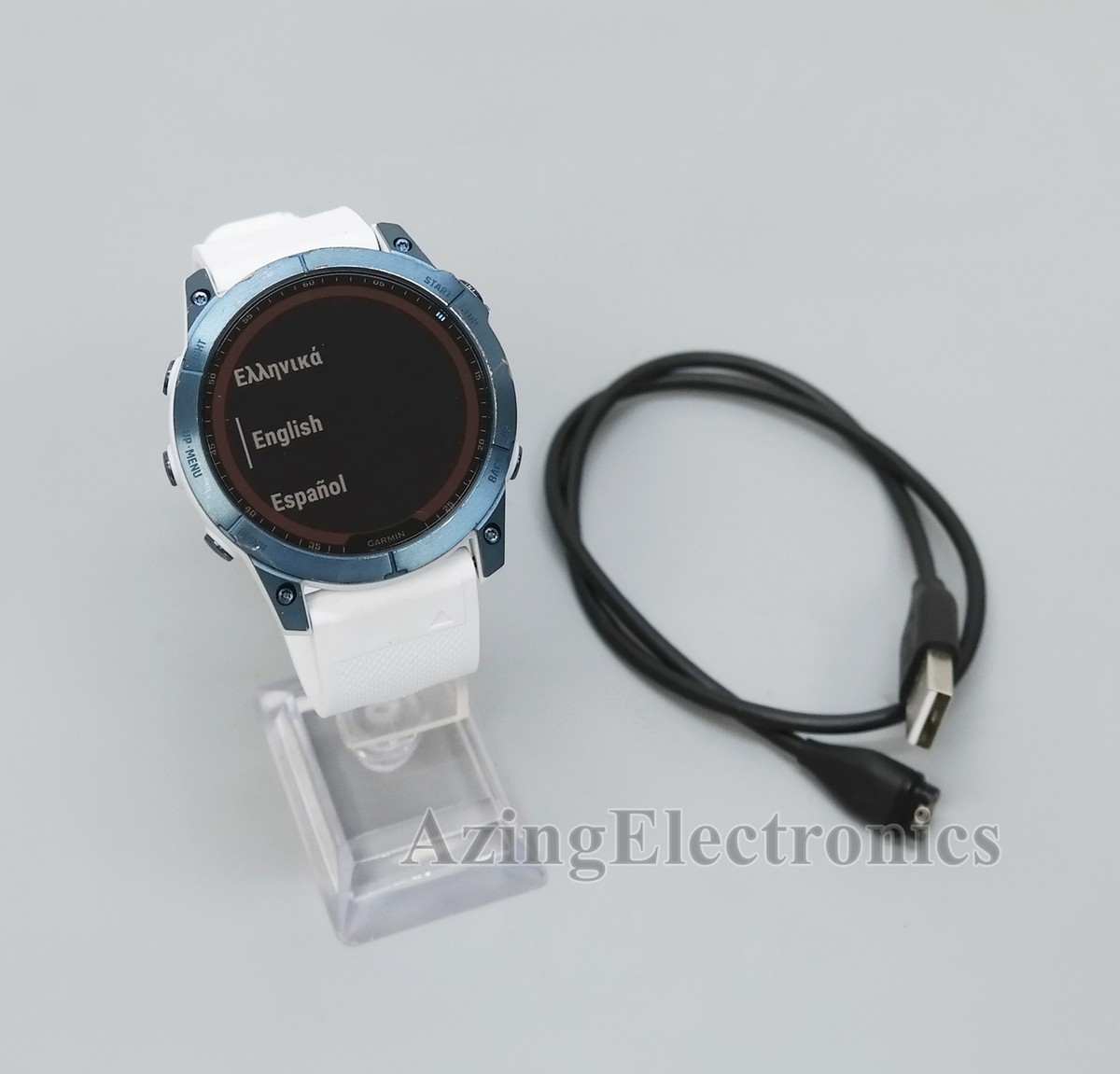 Garmin fenix 7X Sapphire Solar Multisport GPS Watch Mineral Blue