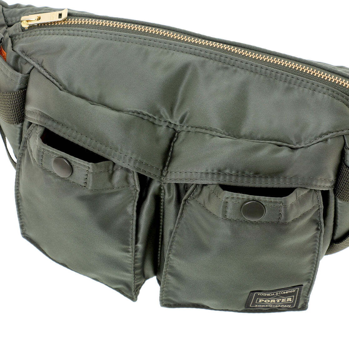 PORTER Yoshida ANKER FANNY PACK 622-19840 Sage Green | eBay