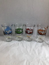 Vintage Anchor Hocking Gay Glasses Automobiles