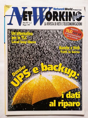 NET WORKING ITALIEN MAI 1999 BANKEN UND WEB - DATENSICHERUNG - FREIE LOKALE LOOP