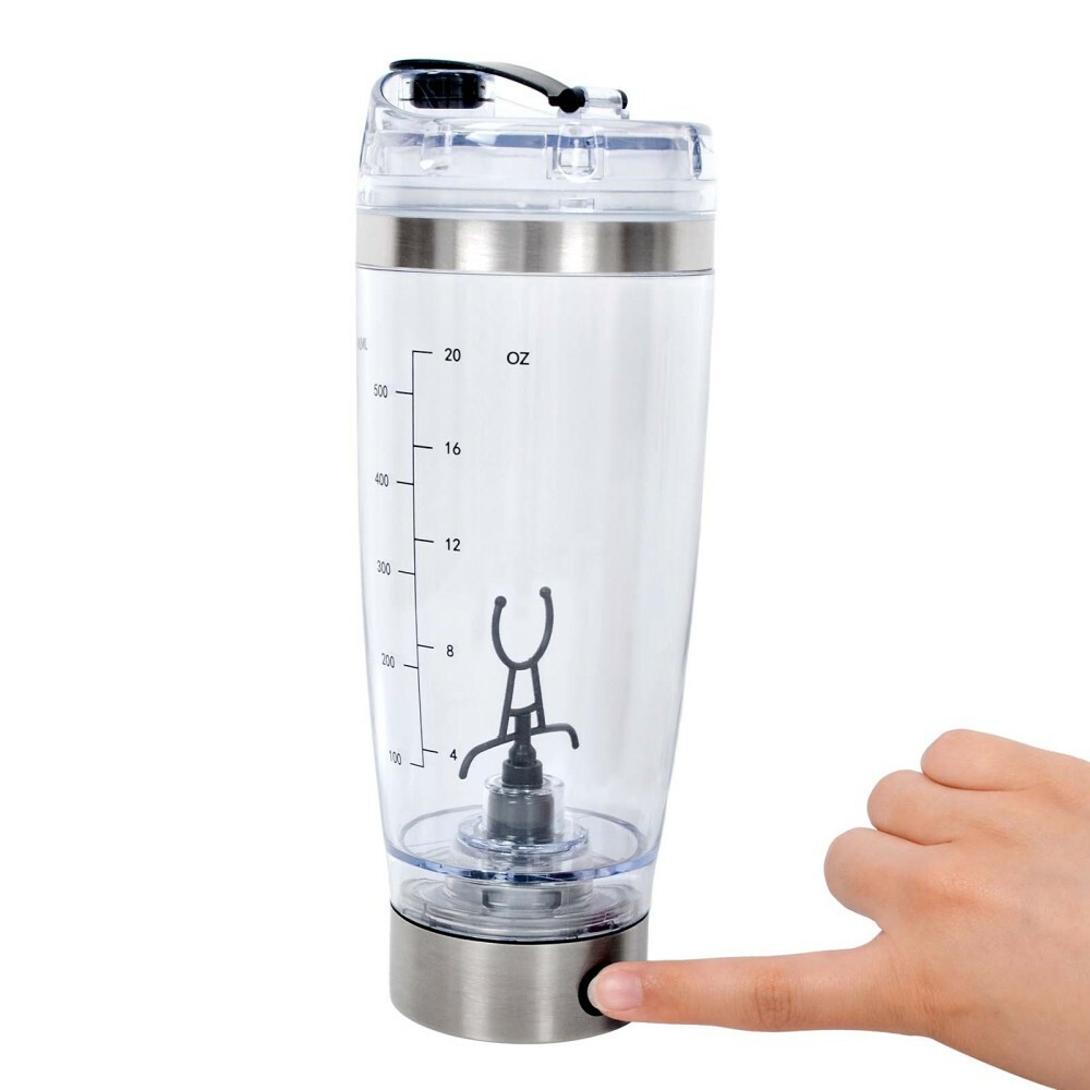 USB Rechargeable Electric Mixer Cup Portable Protein Powder Shaker
