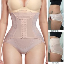 Women Tummy Control High Waist Shaper Panty Girdle Shapewear Slimming Shorts US