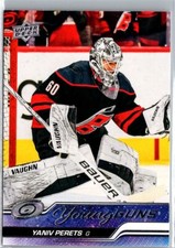 2023-24 Upper Deck Young Guns Yaniv Perets RC #714