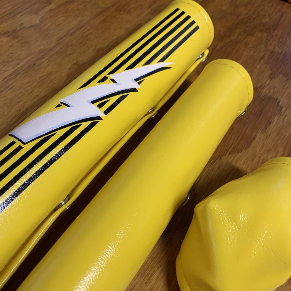 Pads De Guidon BMX Old School Jaune Mellow – Style Années 80, Pour Croisière, Hip-hop Promo