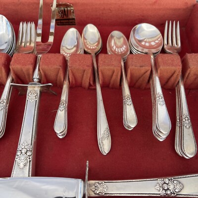 1847 ROGERS BROS For 90 Years America's Finest Plate SET 43 pcs | eBay