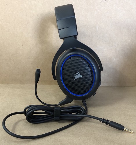 Corsair HS50 PRO Stereo Gaming Headset - Blue | eBay