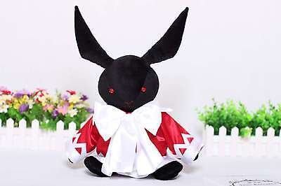 black stuffed rabbit