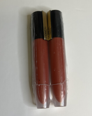 L'Oreal Paris Rouge Signature Lasting Matte Lip Color Stain #450 Adored 2 Pack