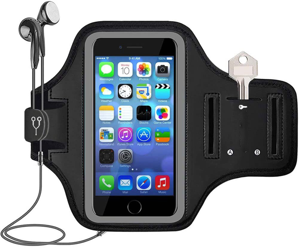 Water Resistant Cell Phone Armband Case for iPhone 12 Pro 11 Xs