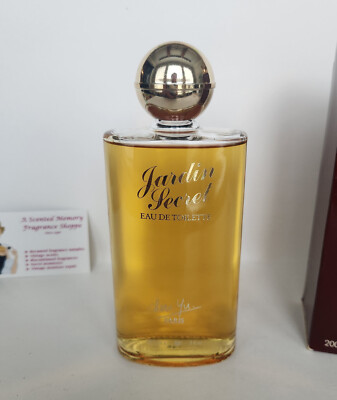 Vintage Jardin Secret floral perfume by Chen Yu ~ Huge 6.8 fl oz