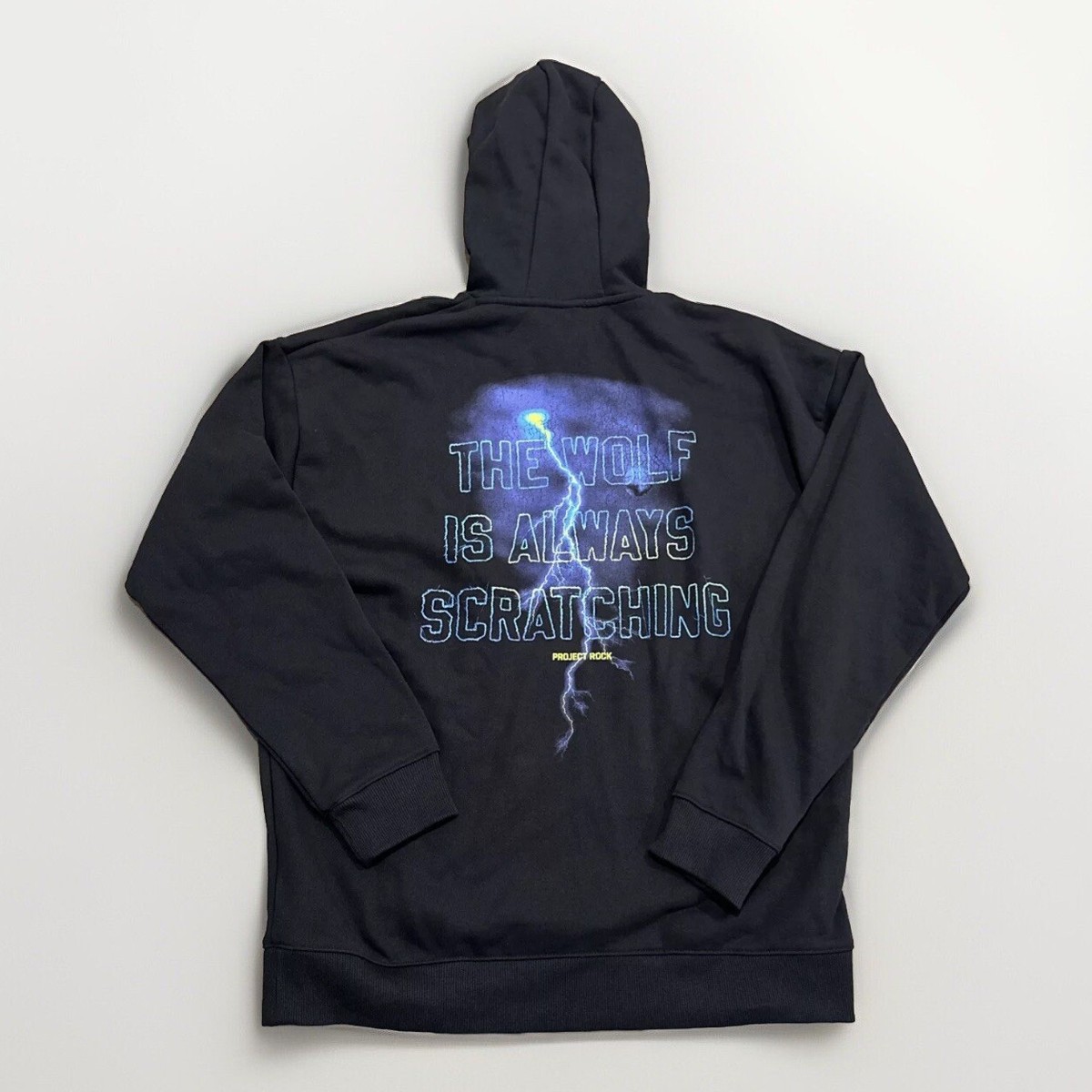 Under Armour Project Rock Hoodie Mens Large Heavyweight