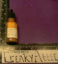 STAMPIN UP CRAFT MORE MUSTARD INK PIGMENT REFILL BOTTLE FULL CREAKYATTIC