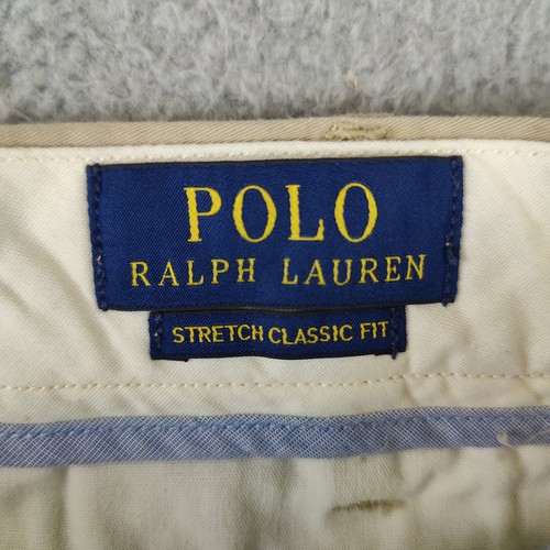 Polo Ralph Lauren Shorts Mens 33 Tan 9 Inseam Classic Fit Flat Front Shorts Golf - Picture 5 of 15