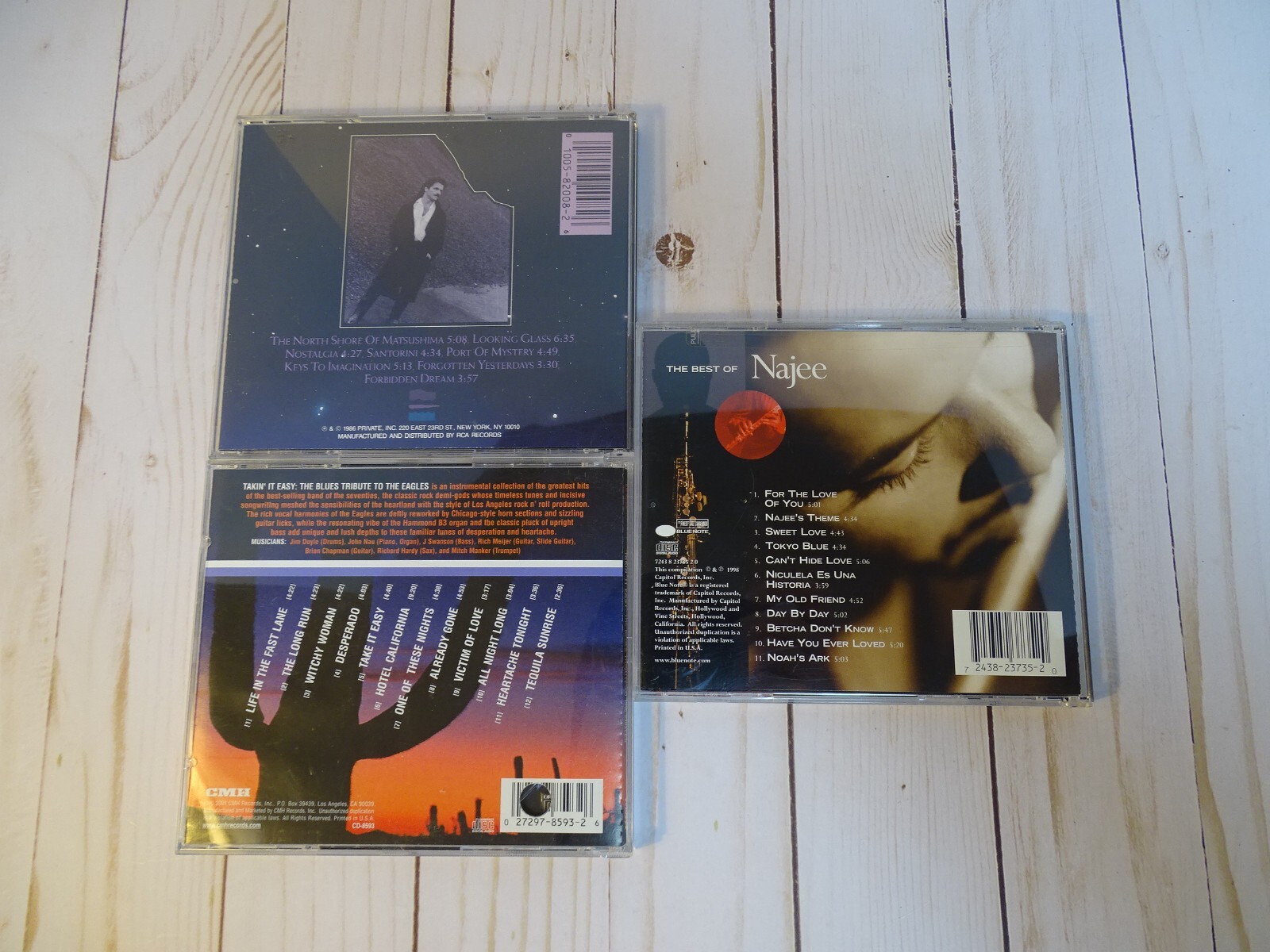 CD Lot of 7 New Age Jazz artists John Tesh, Jim Brickman, Yanni, Najee