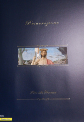 Ordner Briefmarken 2018 Piero Della Frances Auferstehung Lithographie Philatelie