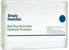 Bed Bug Barricade Mattress Protector Simply Essential King White