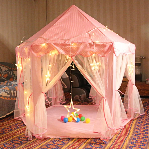 Pop Up Princess Tent  Toys for 1 2 3 Year Old Girl Birthday Gift