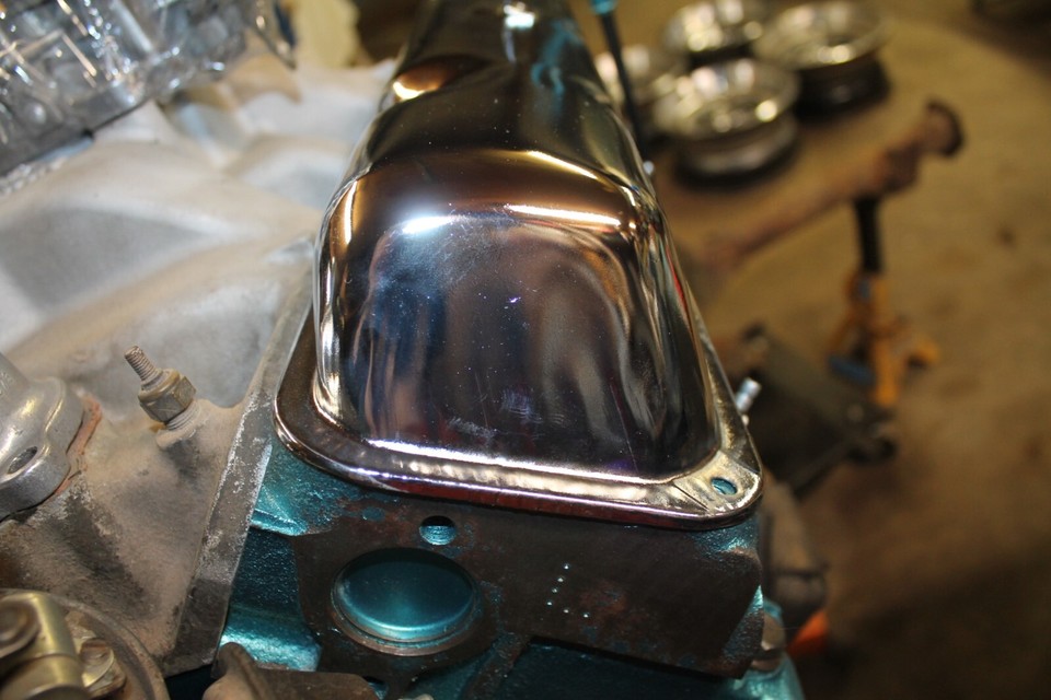 AMC rebel machine amx javelin scRambler Valve covers new factory flash