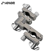 Sonor 600 Series MH-AC Adjustable Multi-Clamp with Lock Nuts and Rubber Inserts