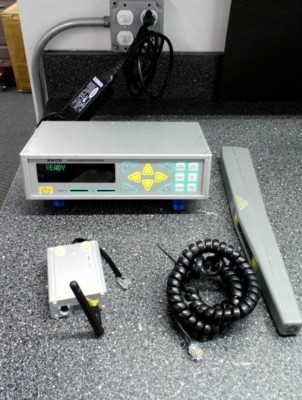 BMDS  DAS-6001 DATA ACQUISITION SYSTEM & DasWR-6007 HAND HELD READER, AC ADAPTER