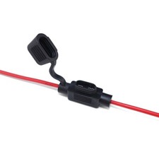In-Line Car Fuse Holder ATM Blade Mini Fuse 18AWG cable Waterproof