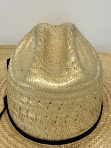 American Hat Co. Western Cowboy Poli Rope Straw Hat 7-3/8 Long Oval 4" Brim - Picture 9 of 16
