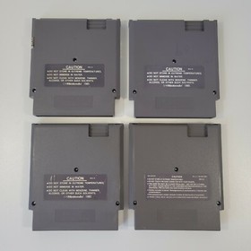 4 Nintendo NES Games: Tom & Jerry, Little Nemo, Disney Adventures, Sesame Street