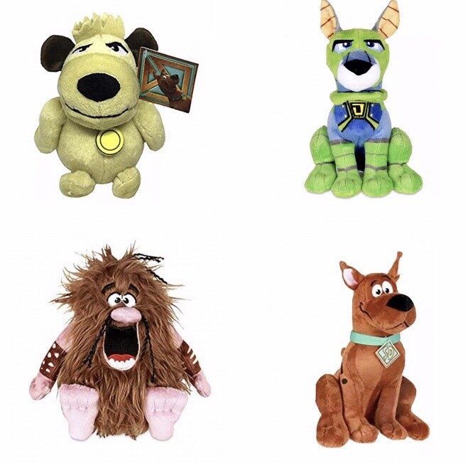 New With Tags Scooby-Doo (SCOOB! MOVIE) Plush Toy Bundle Lot of