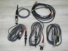 Tektronix P6106 Probes + P6012 and Others, Cables Oscilloscope Probes